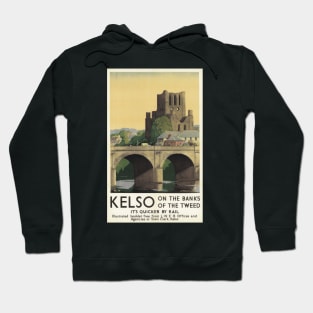 Kelso, Scotland - Vintage Railway Travel Poster - 1941 Hoodie